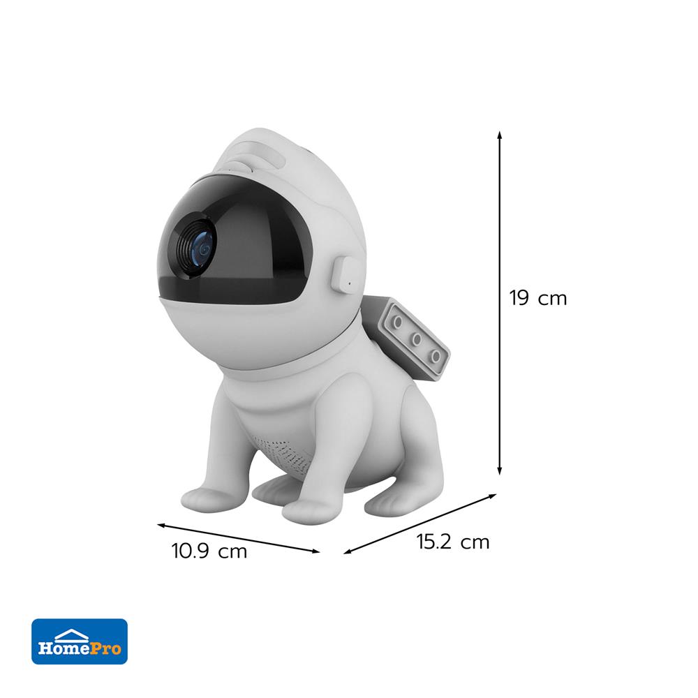 ไฟตั้งโต๊ะ LED CARINI PJT PL02 10 วัตต์ สีขาว/ดำ
