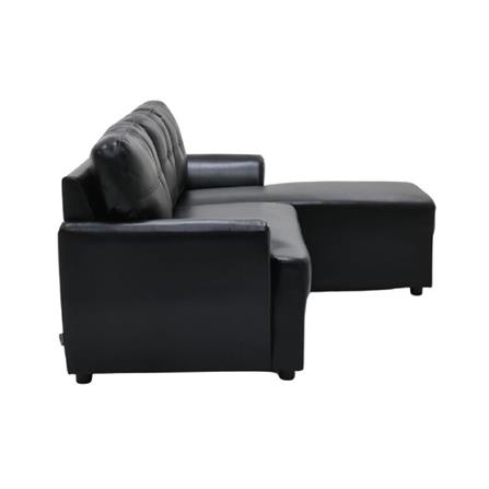 โซฟาเข้ามุมขวา SOFA SOLUTIONS 19251395 สีดำ_2