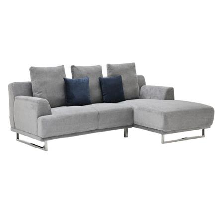 โซฟาเข้ามุมขวา SOFA SOLUTIONS GIRLY-MINI สีเทา_1