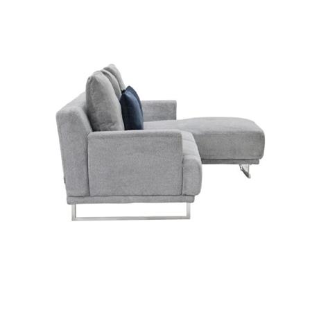 โซฟาเข้ามุมขวา SOFA SOLUTIONS GIRLY-MINI สีเทา_2