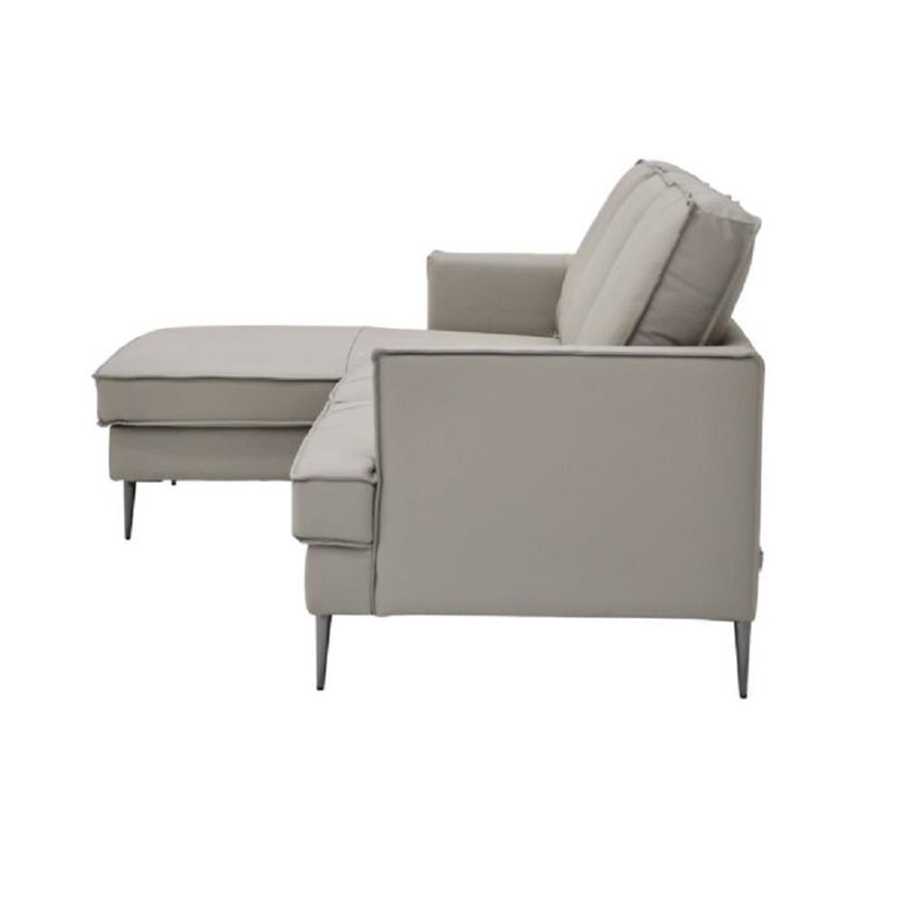 โซฟาเข้ามุมซ้าย SOFA SOLUTIONS LIMBO สีเทาอ่อน