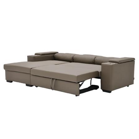 โซฟาเข้ามุมซ้าย SOFA SOLUTIONS GOMIC สีน้ำตาล_7