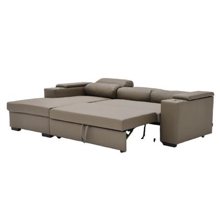 โซฟาเข้ามุมซ้าย SOFA SOLUTIONS GOMIC สีน้ำตาล_8