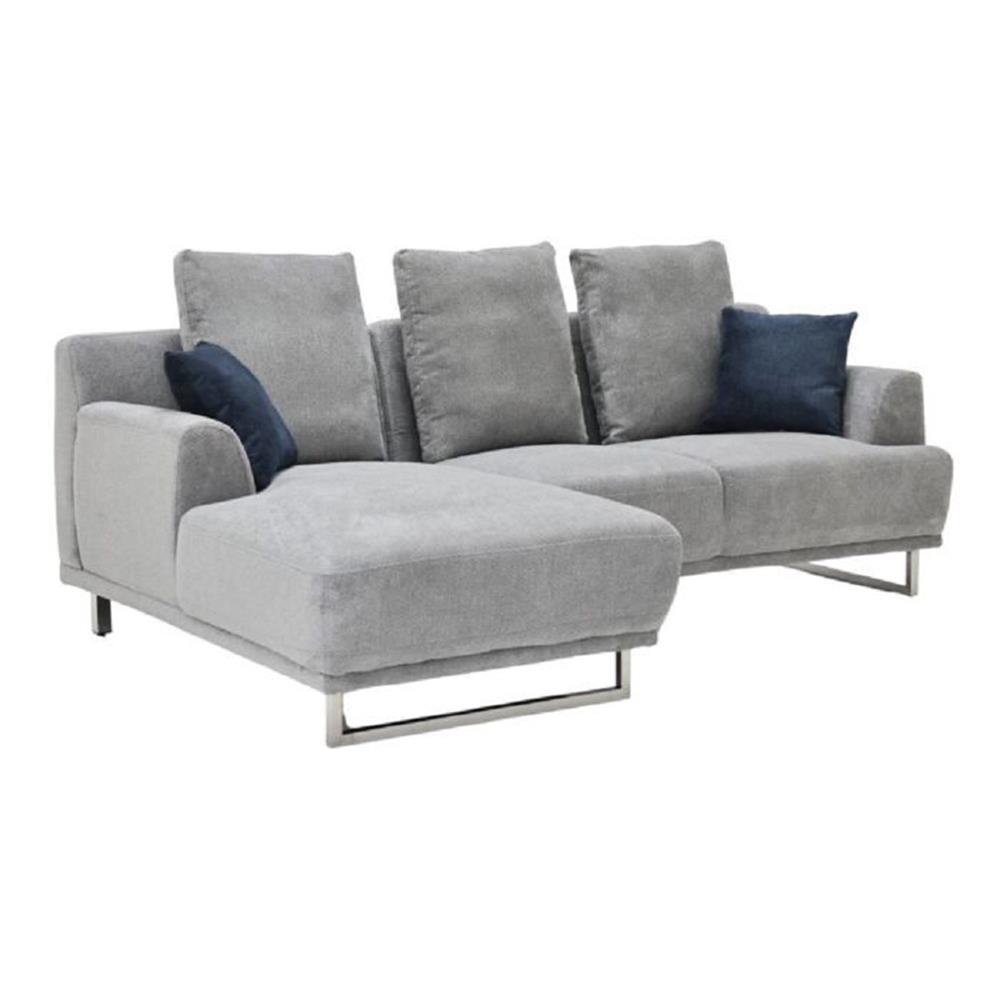 โซฟาเข้ามุมซ้าย SOFA SOLUTIONS GIRLY-MINI  สีเทา