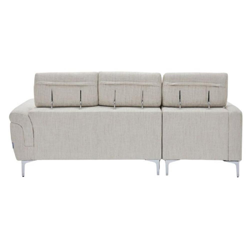 โซฟาเข้ามุมซ้าย SOFA SOLUTIONS REIKI สีครีม