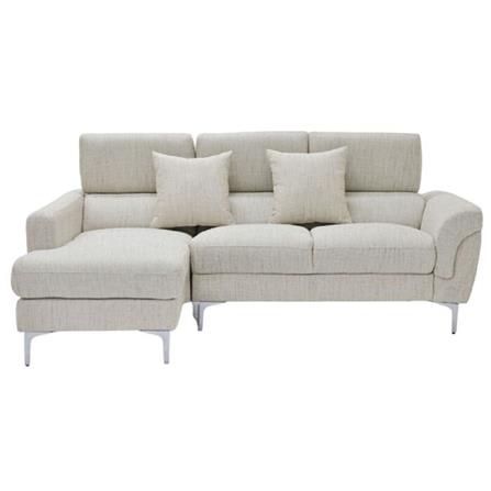 โซฟาเข้ามุมซ้าย SOFA SOLUTIONS REIKI สีครีม_1