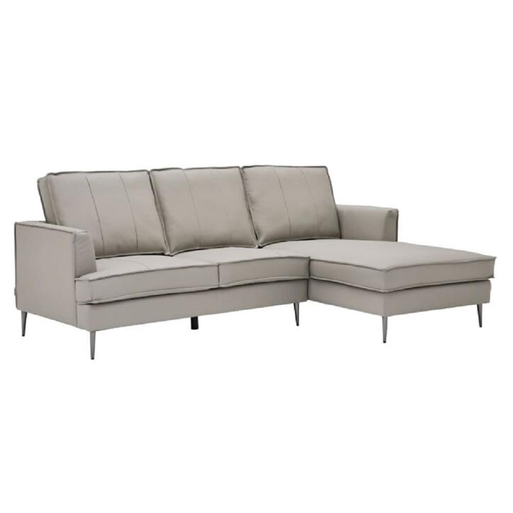 โซฟาเข้ามุมขวา SOFA SOLUTIONS LIMBO สีเทาอ่อน