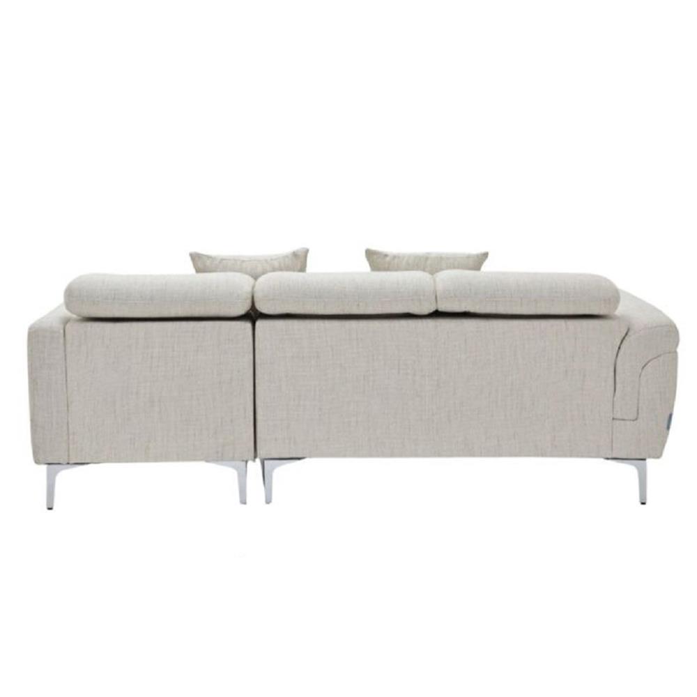 โซฟาเข้ามุมขวา SOFA SOLUTIONS REIKI สีครีม