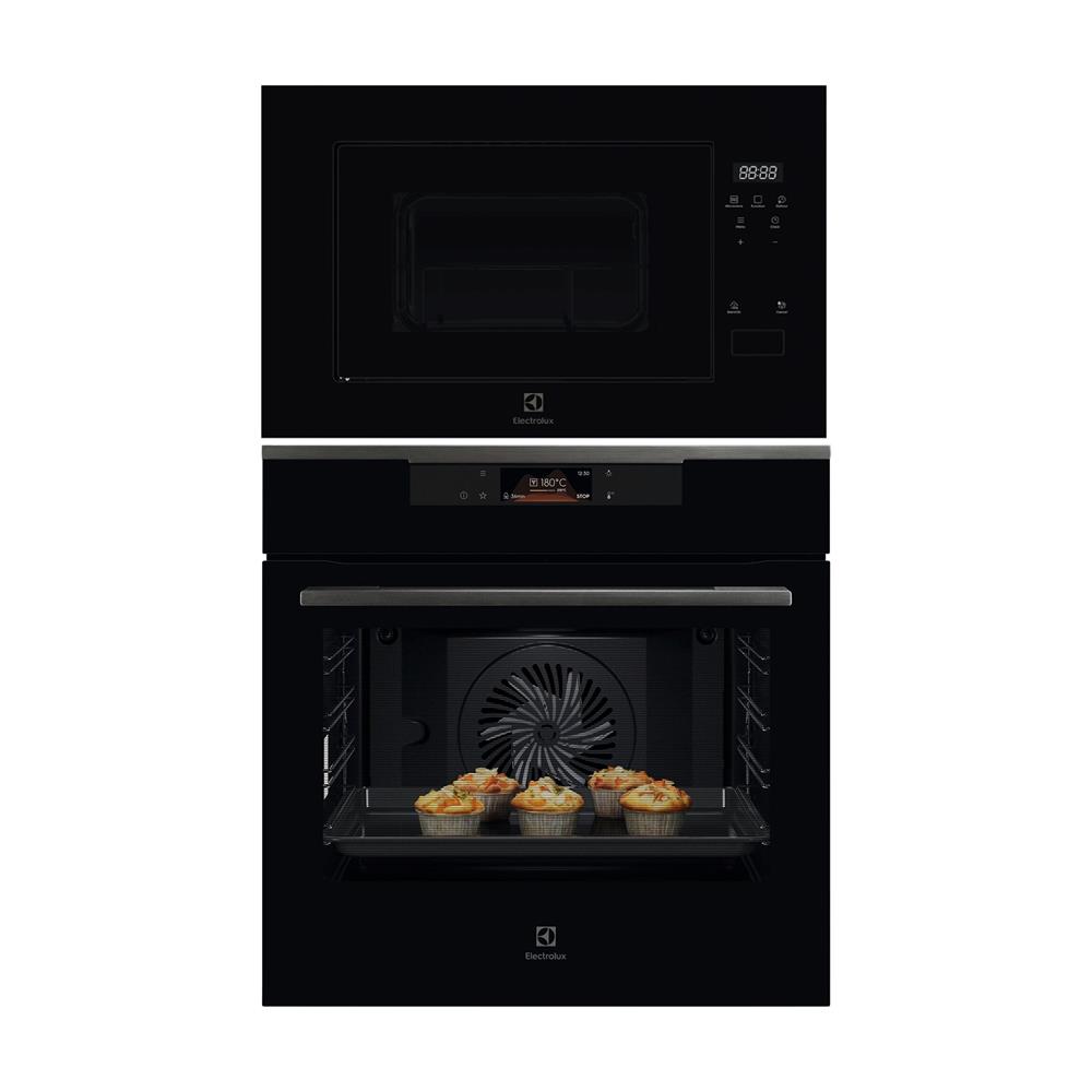 ไมโครเวฟฝัง+เตาอบฝัง ELECTROLUX EMFB25BC+KODDP39H