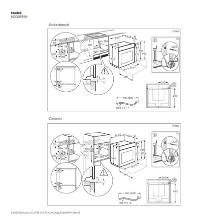 ไมโครเวฟฝัง+เตาอบฝัง ELECTROLUX EMFB25BC+KODDP39H_6