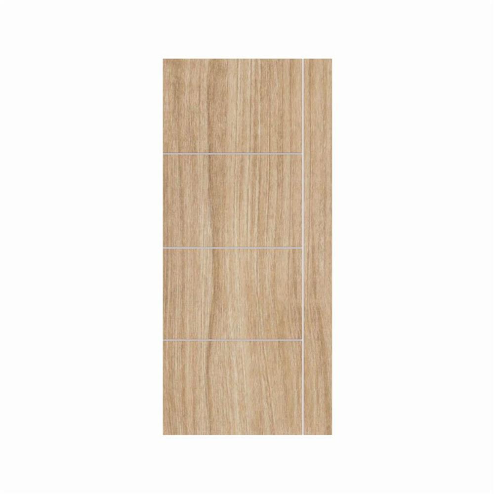 ประตูภายใน UPVC ไม่เจาะลูกบิด PARAZZO PUV03 80x200 ซม. สีลาเต้