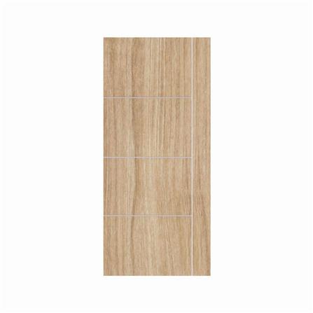 ประตูภายใน UPVC ไม่เจาะลูกบิด PARAZZO PUV03 80x200 ซม. สีลาเต้_0