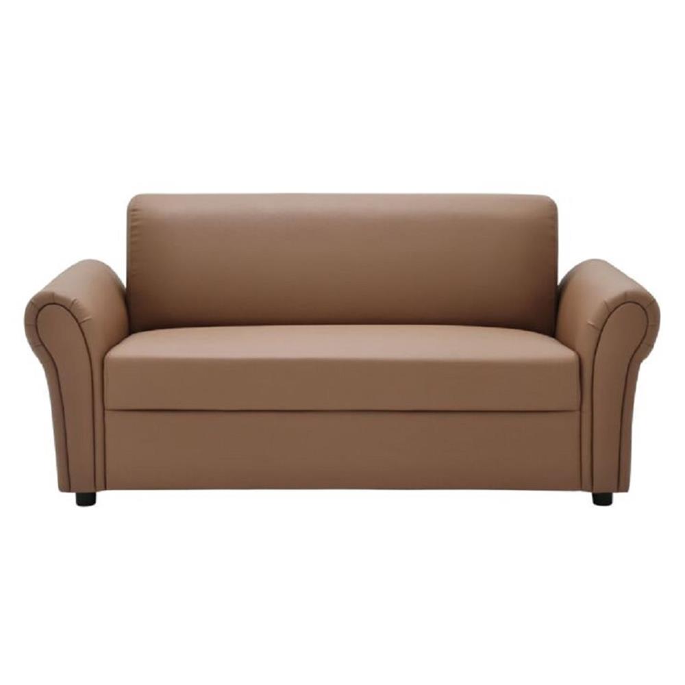โซฟา 2 ที่นั่ง SOFA SOLUTIONS REKSA สีน้ำตาล