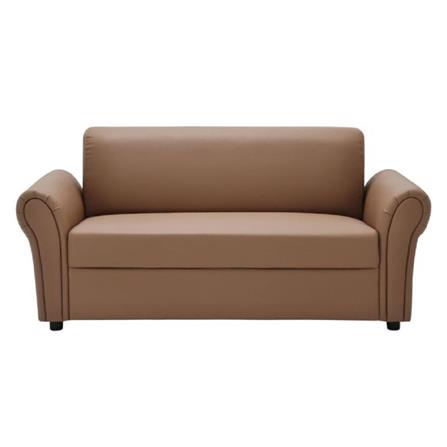 โซฟา 2 ที่นั่ง SOFA SOLUTIONS REKSA สีน้ำตาล_1