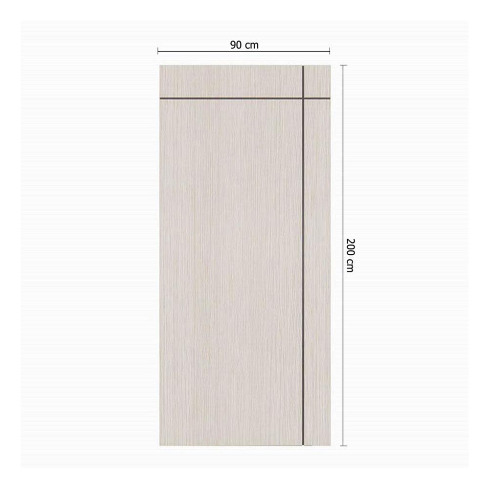 ประตูภายใน UPVC ไม่เจาะลูกบิด PARAZZO PUN06 90x200 ซม. สีช็อกโกแลต