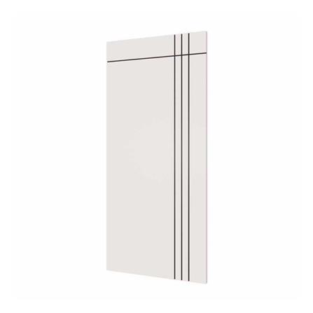 ประตูภายนอก UPVC ไม่เจาะลูกบิด PARAZZO PUN08 90x200 ซม. สีขาว_1