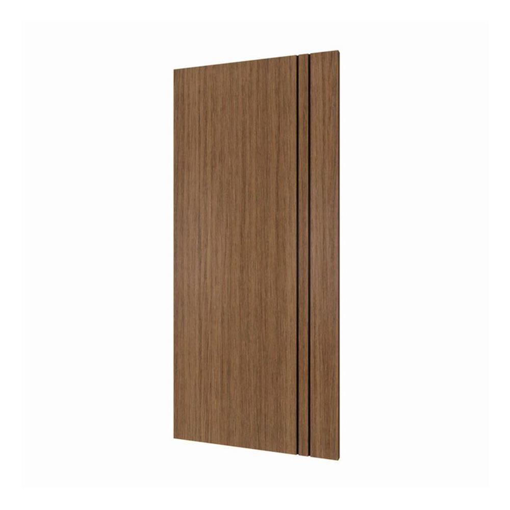 ประตูภายใน UPVC ไม่เจาะลูกบิด PARAZZO PUN02 90x200 ซม. สีช็อกโกแลต