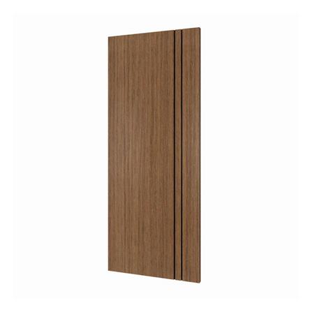 ประตูภายใน UPVC ไม่เจาะลูกบิด PARAZZO PUN02 80x200 ซม. สีช็อกโกแลต_1