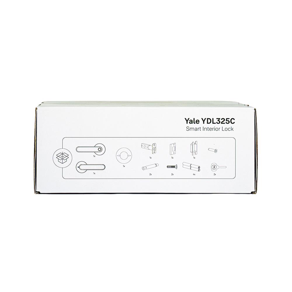 กลอนดิจิตอล YALE YDL325C สีดำ