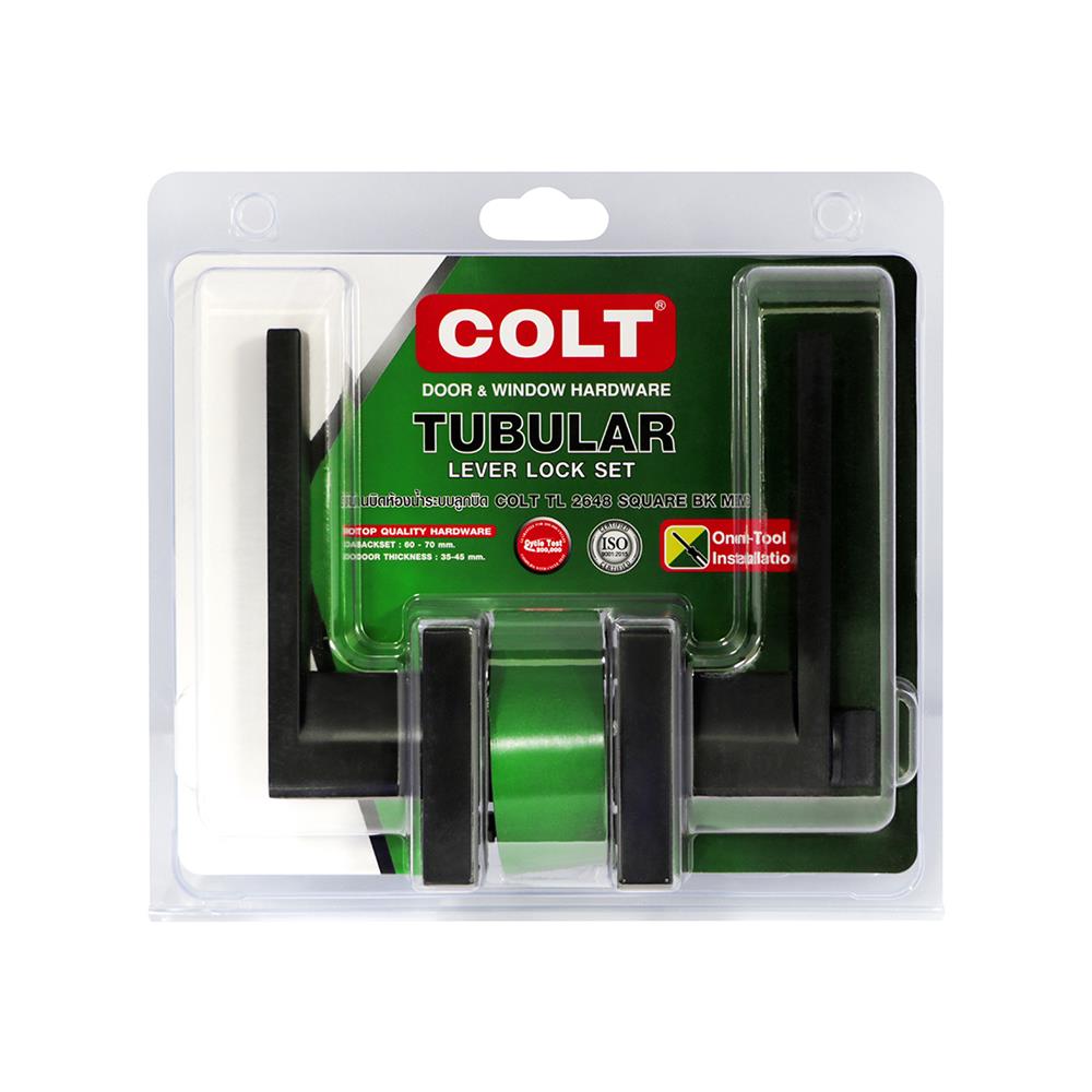 มือจับก้านโยก ห้องน้ำ COLT FAC02CNTL2648BKMB01 สีดำ