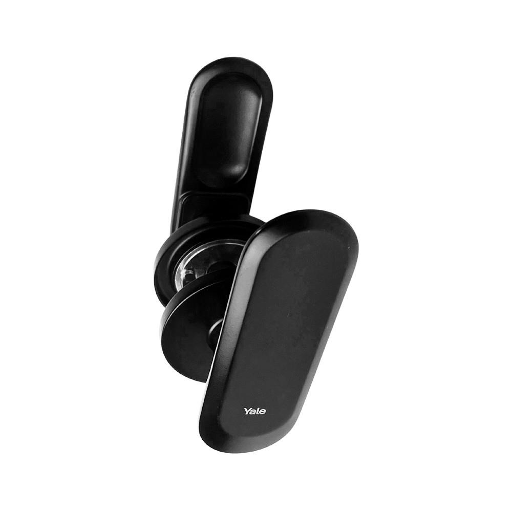 มือจับก้านโยก ห้องน้ำ YALE YMLPPS-BK-ZN001BLK สีดำ