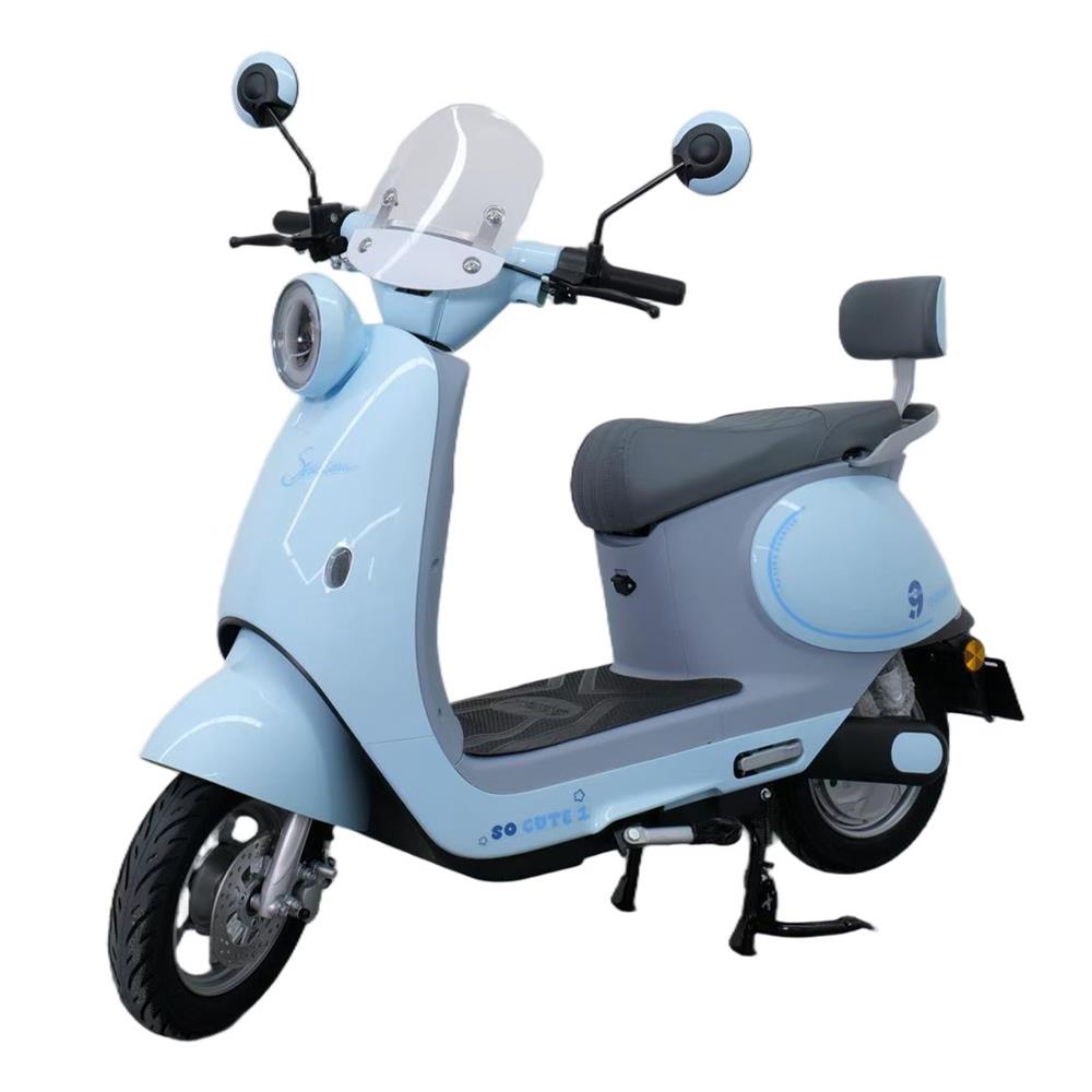 สกู๊ตเตอร์ไฟฟ้า SAGASONIC SA-SOCUTE สีฟ้า