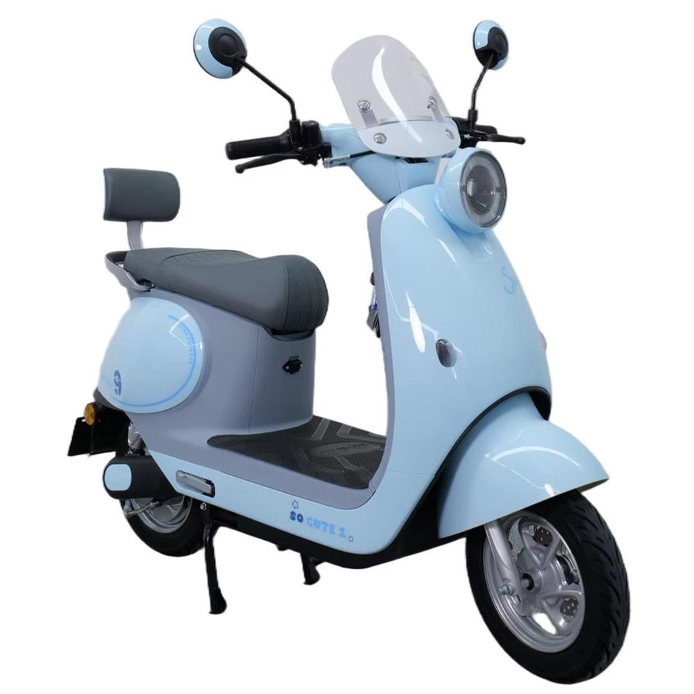 สกู๊ตเตอร์ไฟฟ้า SAGASONIC SA-SOCUTE สีฟ้า
