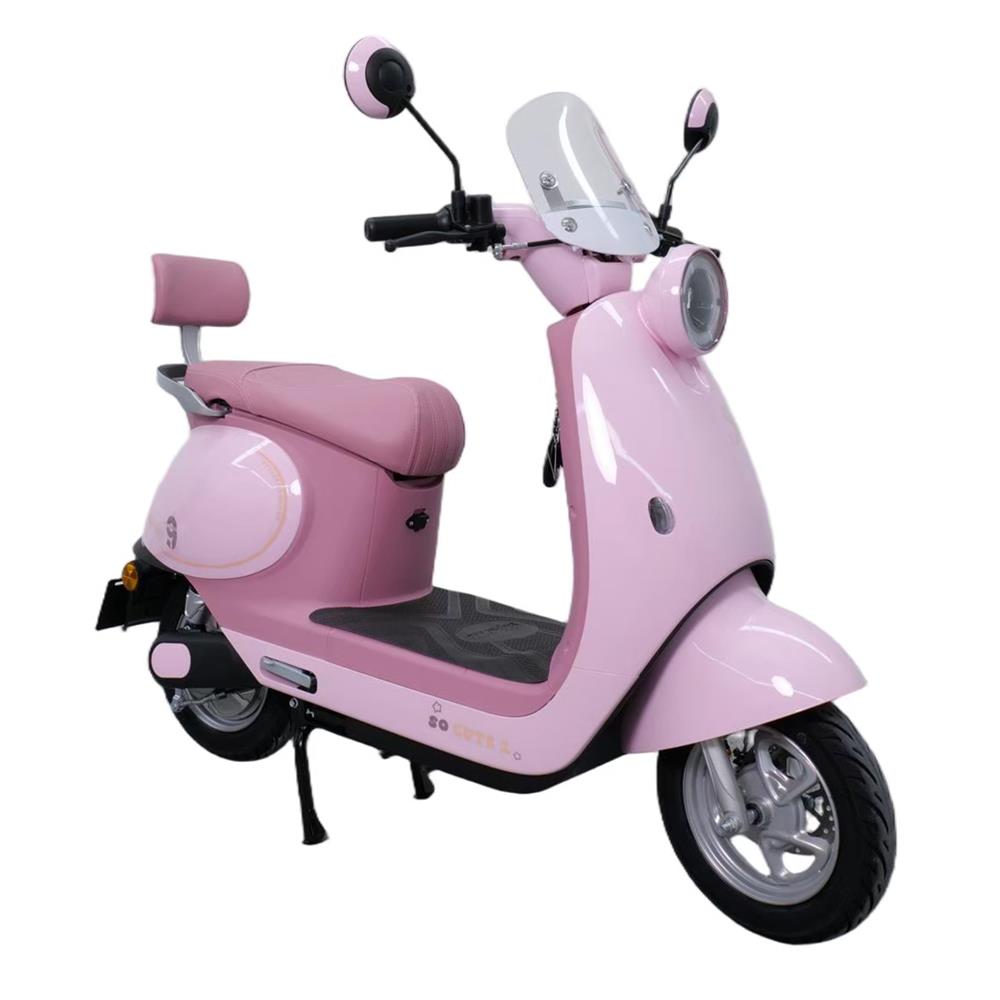 สกู๊ตเตอร์ไฟฟ้า SAGASONIC SA-SOCUTE สีชมพู