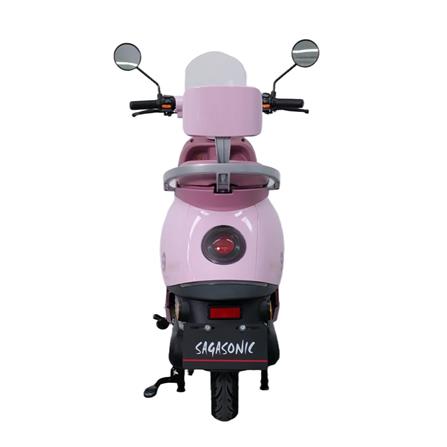 สกู๊ตเตอร์ไฟฟ้า SAGASONIC SA-SOCUTE สีชมพู_6