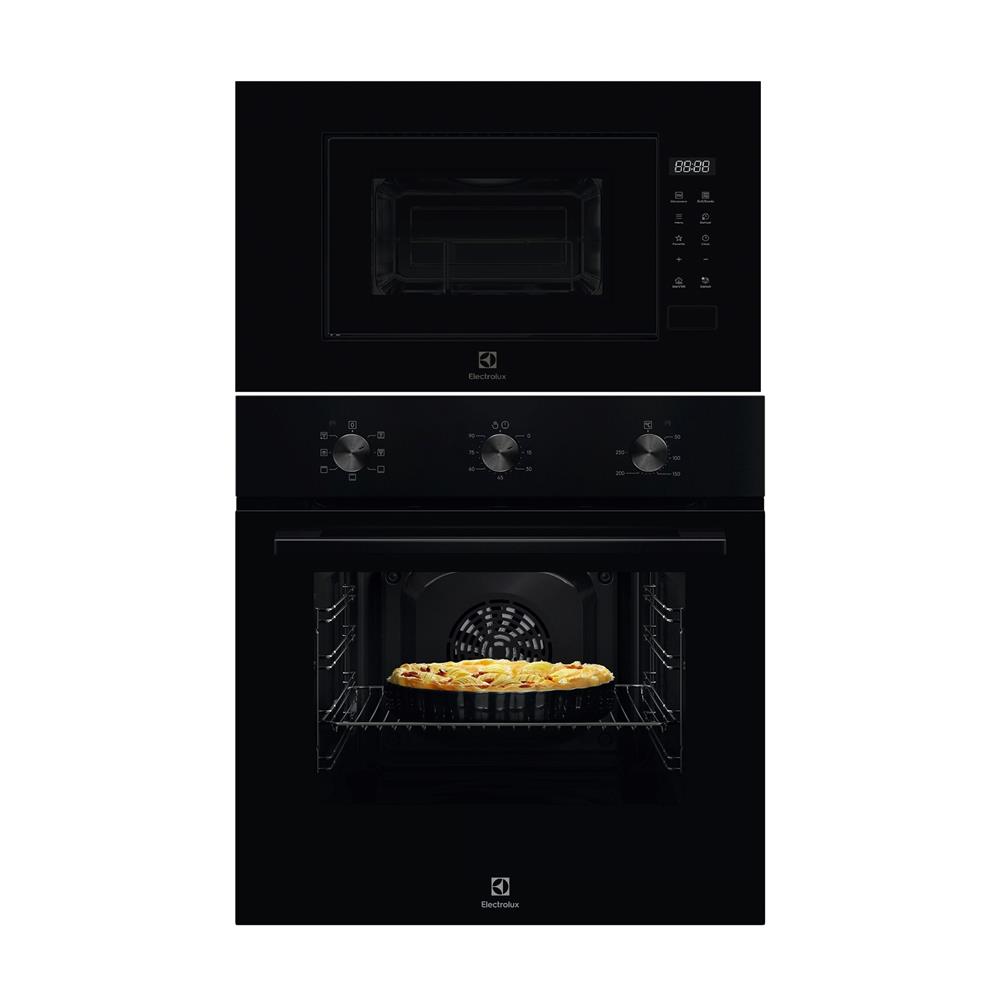 ไมโครเวฟฝัง+เตาอบฝัง ELECTROLUX EMFB20BG+KOHHE00BK