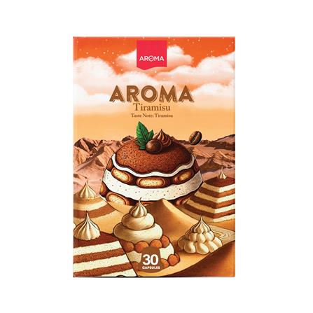 แคปซูลเครื่องชงกาแฟ AROMA ทีรามิสุ 5.5 ก. (30 แคปซูล)_0