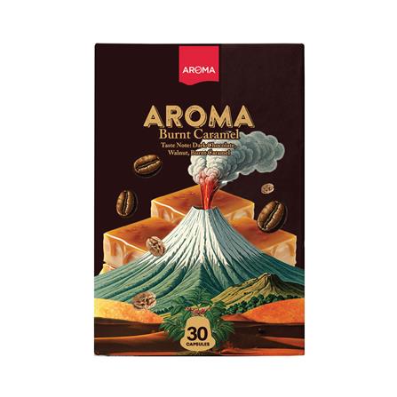 แคปซูลเครื่องชงกาแฟ AROMA เบิร์นคาราเมล 5.5 ก. (30 แคปซูล)_0