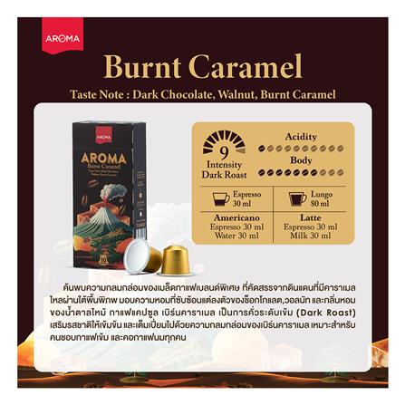 แคปซูลเครื่องชงกาแฟ AROMA เบิร์นคาราเมล 5.5 ก. (30 แคปซูล)_2