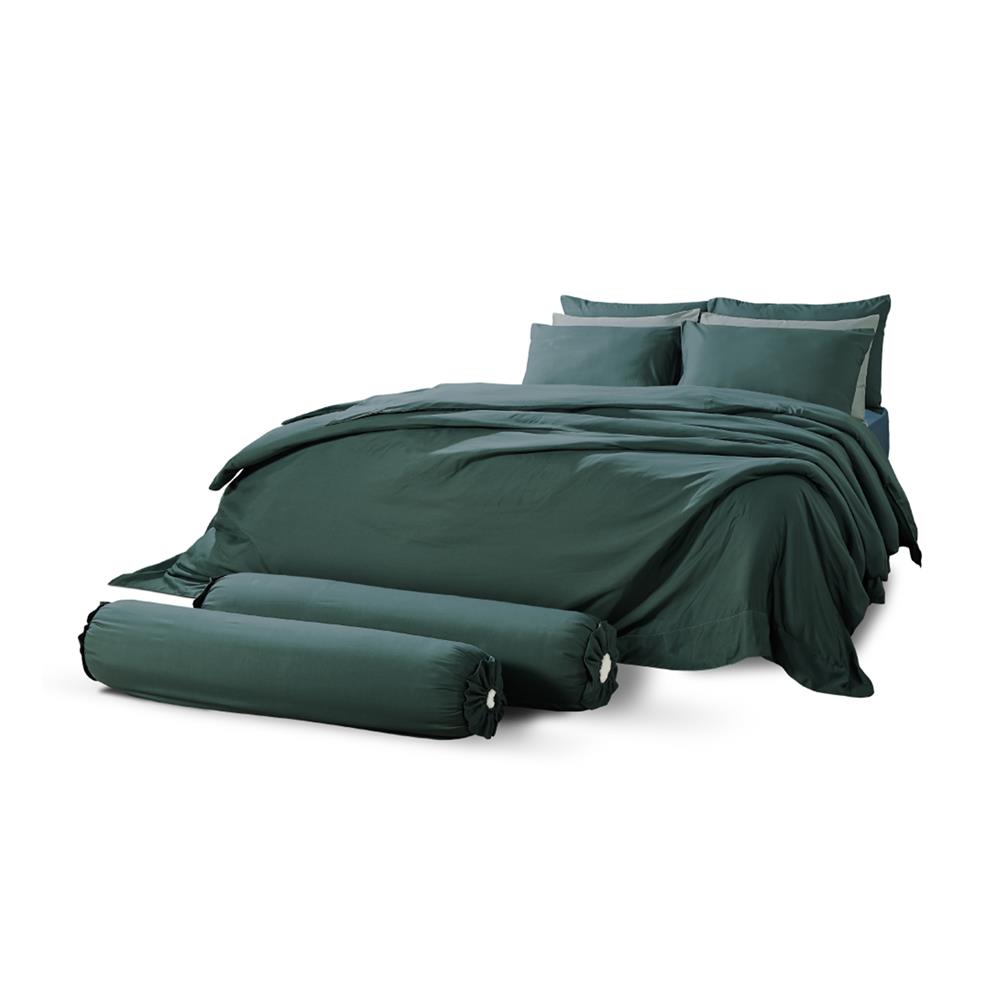ชุดผ้าปูที่นอน 6 ฟุต (ชุด 6 ชิ้น) SATIN PLUS SOLID COLOR PS025
