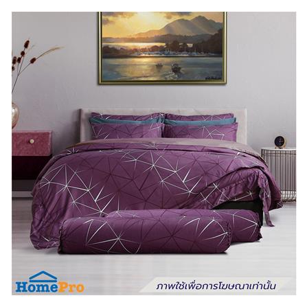ชุดผ้าปูที่นอน 6 ฟุต (ชุด 6 ชิ้น) SATIN PLUS PRINTED SERIES PP027_0