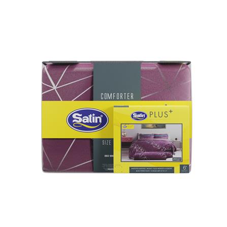 ชุดผ้าปูที่นอน 6 ฟุต (ชุด 6 ชิ้น) SATIN PLUS PRINTED SERIES PP027_5