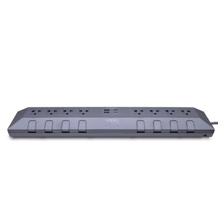 รางปลั๊กไฟ 8 ช่อง 8 สวิตซ์ 2 USB-A 2 USB-C VEXXO STUDIO POWERSTRIP 3 ม._4