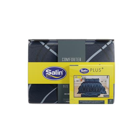ชุดผ้าปูที่นอน 6 ฟุต (ชุด 6 ชิ้น) SATIN PLUS PRINED SERIES PP033_5