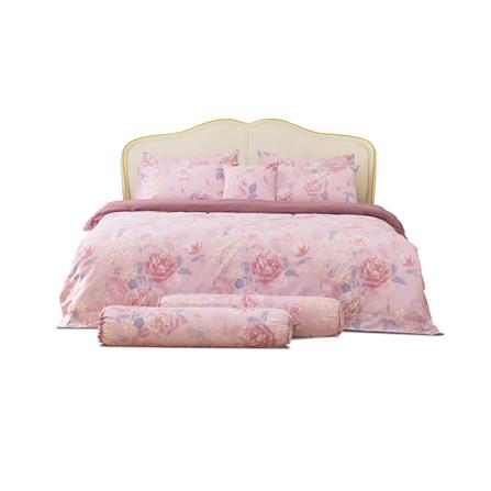 ชุดผ้าปูที่นอน 6 ฟุต (ชุด 6 ชิ้น) SATIN PLUS PRINTED SERIES PP037_1