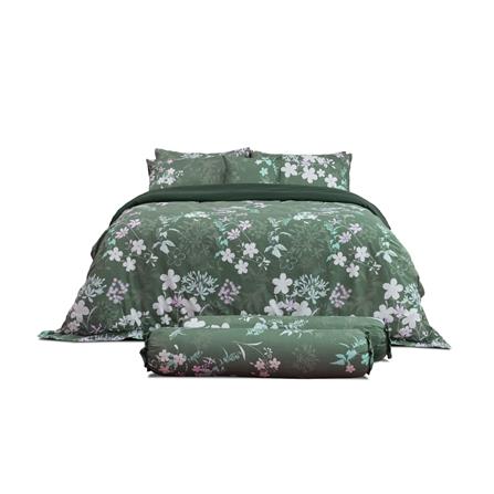 ชุดผ้าปูที่นอน 6 ฟุต (ชุด 6 ชิ้น) SATIN PLUS LUCKY ME LUCKY WISH PP035_1
