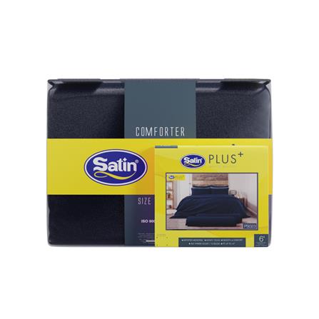 ชุดผ้าปูที่นอน 6 ฟุต (ชุด 6 ชิ้น) SATIN PLUS SOLID COLOR PS023_4