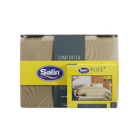 ชุดผ้าปูที่นอน 6 ฟุต (ชุด 6 ชิ้น) SATIN PLUS LUCKY ME LUCKY WISH LK076_4