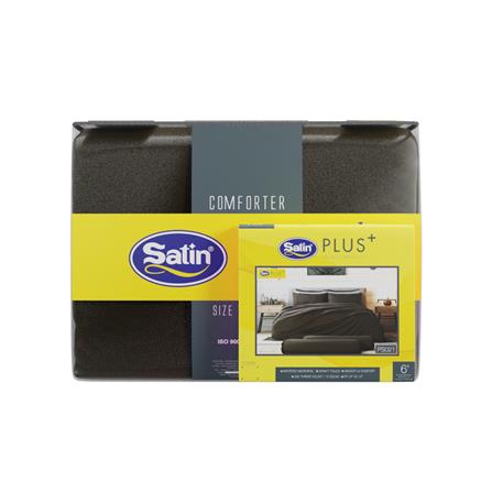 ชุดผ้าปูที่นอน 6 ฟุต (ชุด 6 ชิ้น) SATIN PLUS SOLID COLOR PS021_4