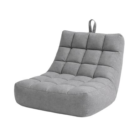 เบาะรองนั่ง KAWA BEAN BAG 23x31x40 นิ้ว สีเทาอ่อน_0