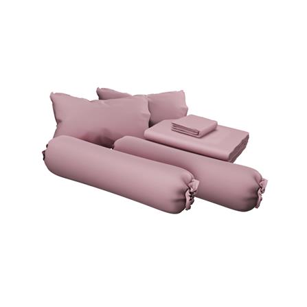 ชุดผ้าปูที่นอน 6 ฟุต (ชุด 6 ชิ้น) SATIN PLUS SOLID COLOR PS024_2