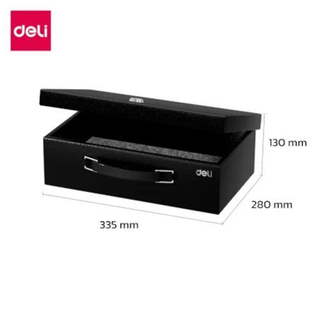 กล่องนิรภัย DELI ET612-BK-01 สีดำ_9