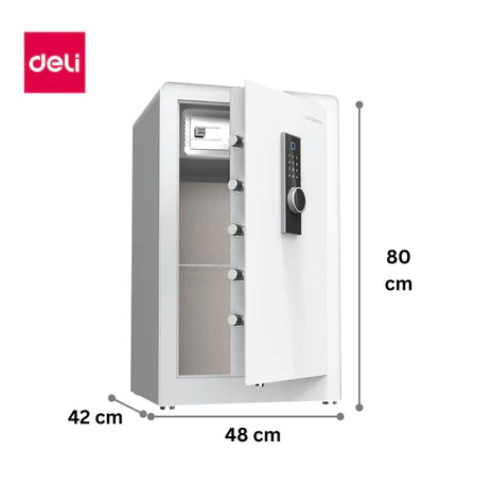 ตู้นิรภัย FINGERPRINT DELI VS4553-WH-01 สีขาว