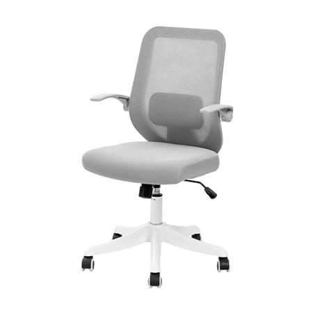 เก้าอี้สำนักงาน DELI KF219-WH-01 สีขาว/เทา_0
