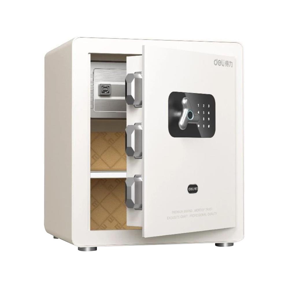 ตู้นิรภัย FINGERPRINT DELI AE651-WH-01 สีขาว