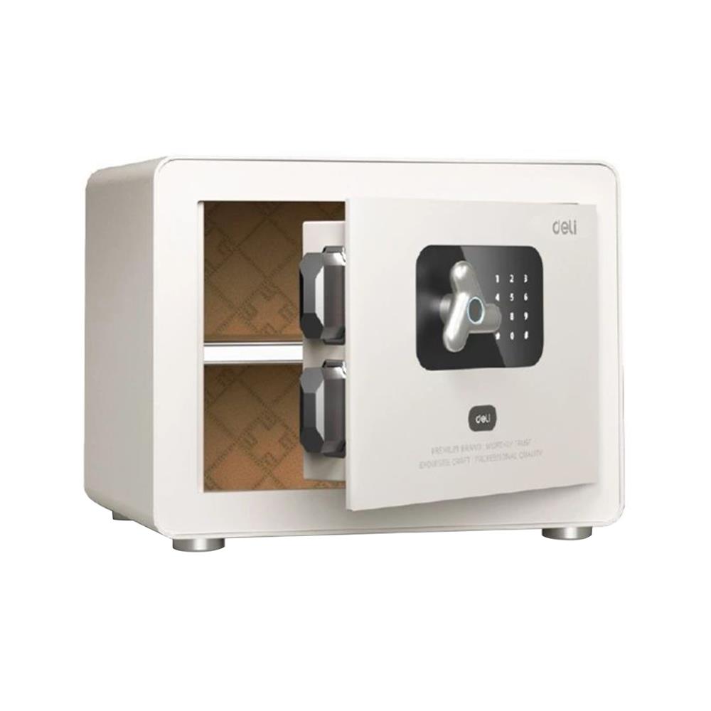 ตู้นิรภัย FINGERPRINT DELI AE650-WH-01 สีขาว